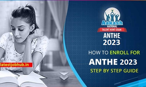 Aakash ANTHE Online Registration 2023-24