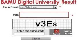 BAMU Digital University Result 2022