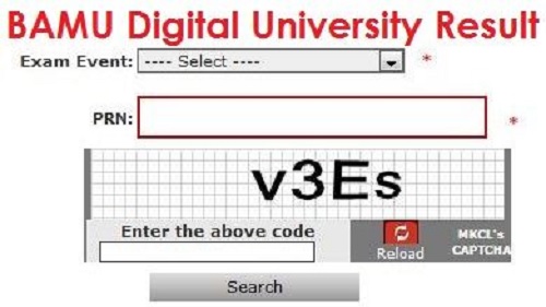 BAMU Digital University Result 2022