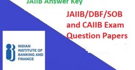 JAIIB Answer Key 2022