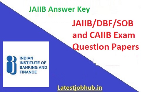 IIBF CAIIB Exam Answer sheet