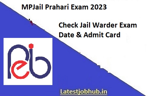 MPPEB Jail Prahari Exam Date