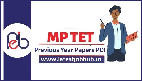 MP TET Previous Year Papers 2023