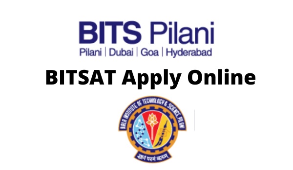 BITSAT 2022 Online Application Process