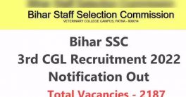 BSSC CGL Recruitment 2022 Notification