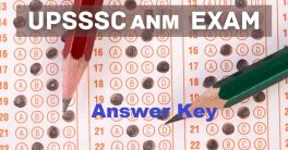 UPSSSC ANM Answer key 2022