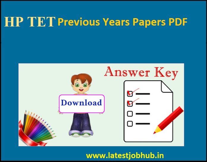 HP TET Previous Year Question Papers 2023