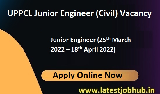 UPPCL Junior Engineer Recruitment 2022