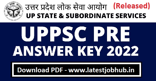 UPPSC PCS Answer Key 2022