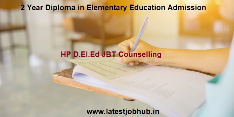 HP D.El.Ed Counselling Date 2022