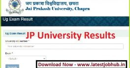 Jai Prakash University Result 2022