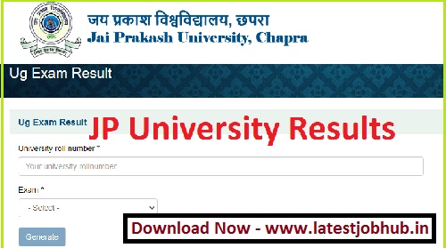 Jai Prakash University Result 2022