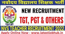 NVS TGT PGT Recruitment 2024