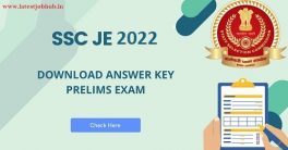 SSC Junior Engineer Answer key