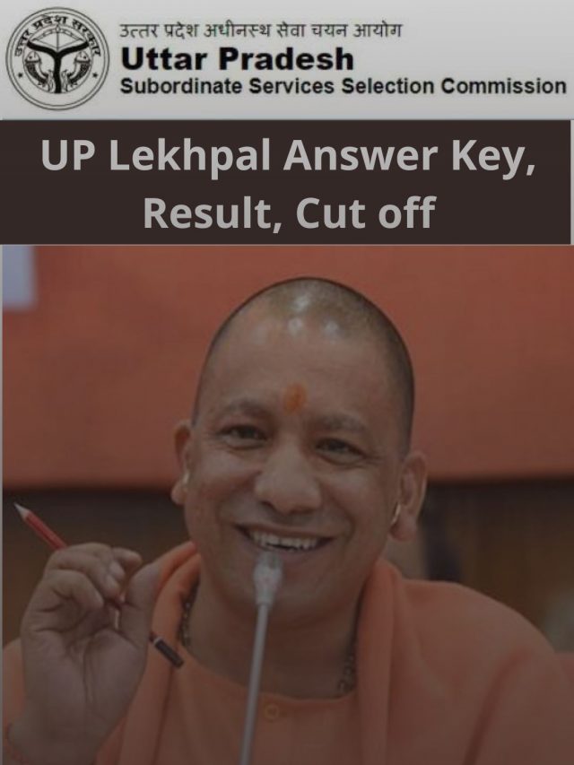 UP Lekhpal Answer Key 2022 – Rajaswa Lekhpal Result, Cut off Marks