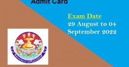 Lucknow University Entrance Test Admit Card