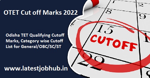 OTET Cut off Marks 2023
