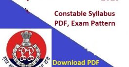 Punjab Police Constable Syllabus 2023