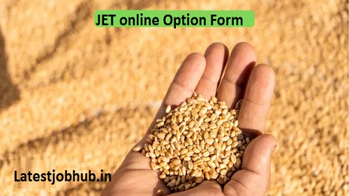 Rajasthan JET 2022 Online Option Form