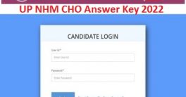 UP NHM CHO Answer Key 2022