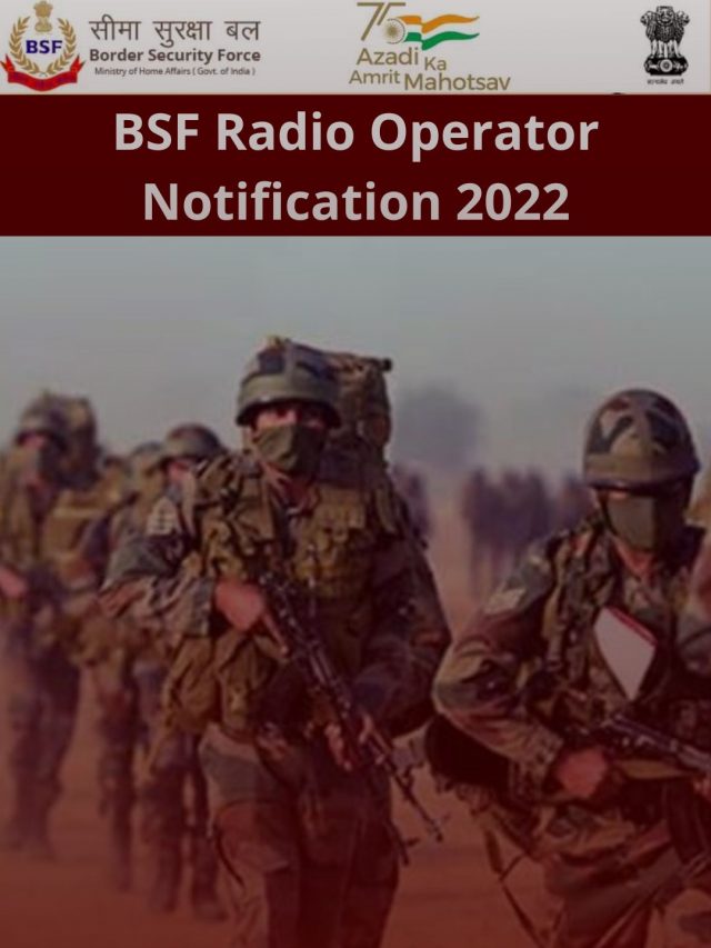BSF Radio Operator Notification 2022