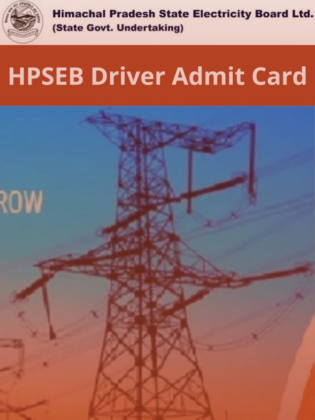 HPSEB Driver Admit Card 2022