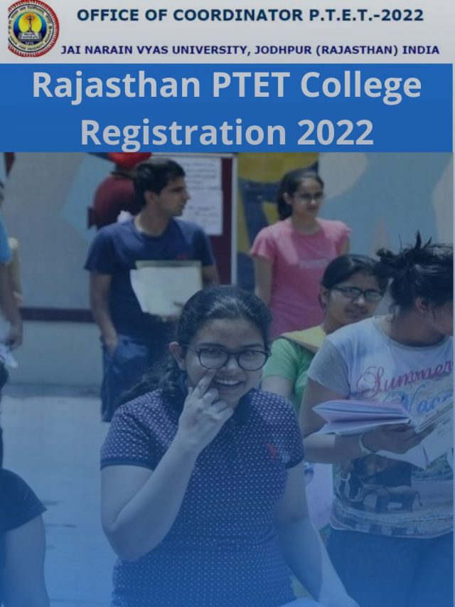 Rajasthan PTET Counselling Schedule 2022
