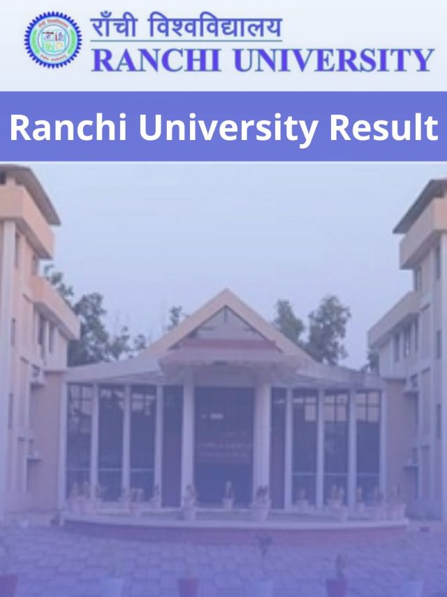 Ranchi University Result 2022 OUT