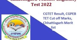 Chhattisgarh TET Exam Score
