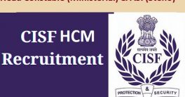 CISF Head Constable Recruitment 2022