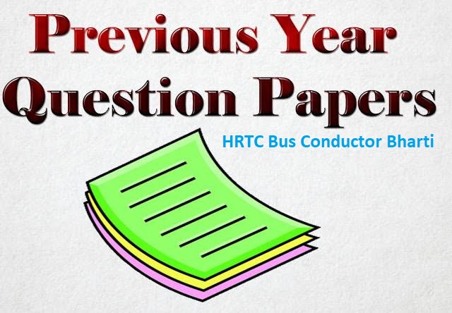 HRTC Conductor Previous Year Papers 2022