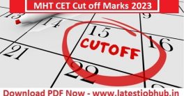 MHT CET Cut off Marks 2023