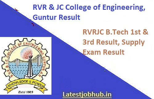 RVR & JC College Results
