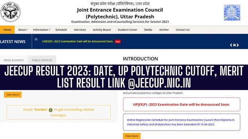 UP Polytechnic Seat Allotment Result 2023