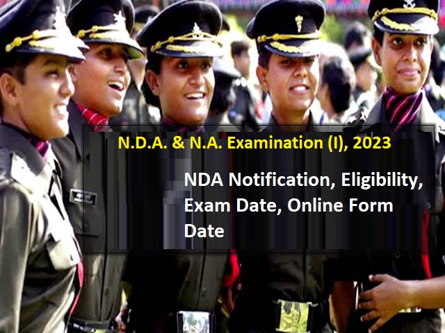 UPSC NDA & NA Recruitment 2023