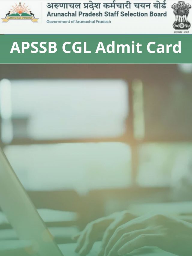 APSSB CGL Admit Card 2022 OUT