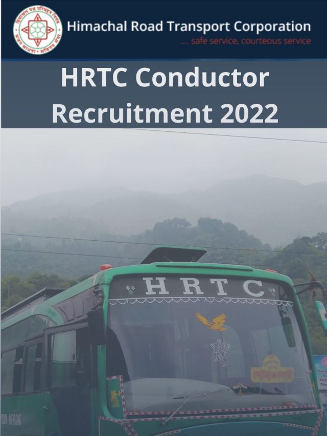 HRTC Conductor Recruitment 2022