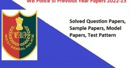 WB Police SI Previous Year Papers 2022-23