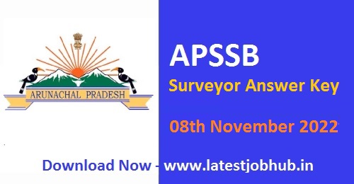 APSSB Surveyor Answer Key 2022