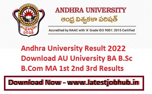 Andhra University Result 2022