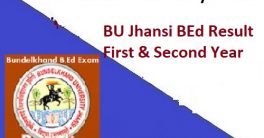 Bundelkhand University BEd Result