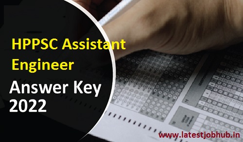 HPPSC Assistant Engineer Answer Key 2022