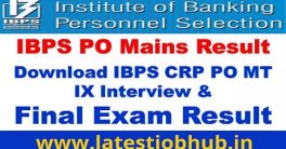 IBPS PO Prelims Exam Score