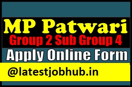 MP Vyapam Patwari Application Form 2022