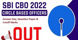 SBI CBO Answer Key 2022-