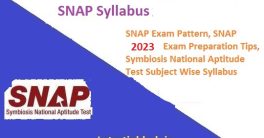 SNAP Syllabus 2023-24
