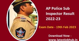 AP Police SI Cutoff Marks