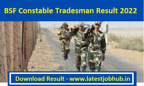 BSF Tradesman Exam Cutoff