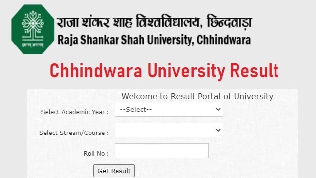 Chhindwara University Result 2022