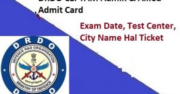 DRDO Admin Allied Hall Ticket